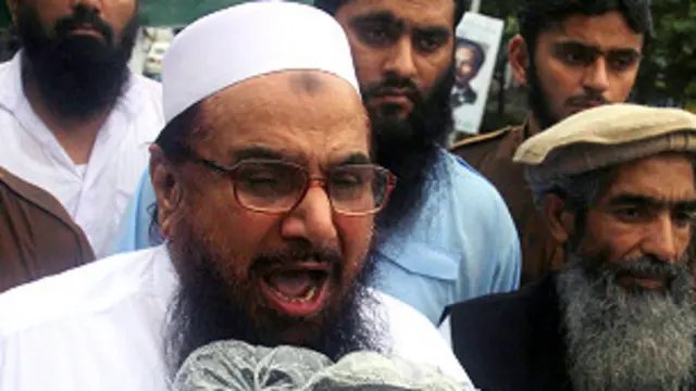 امریکا د حافظ سعید پر سر د لس میلیون امریکایي ډالرو جایزه ايښې