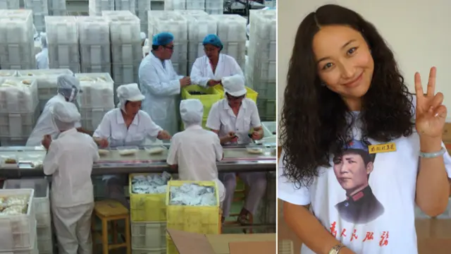 刘娟娟(音译)嫁给了村里的小伙子