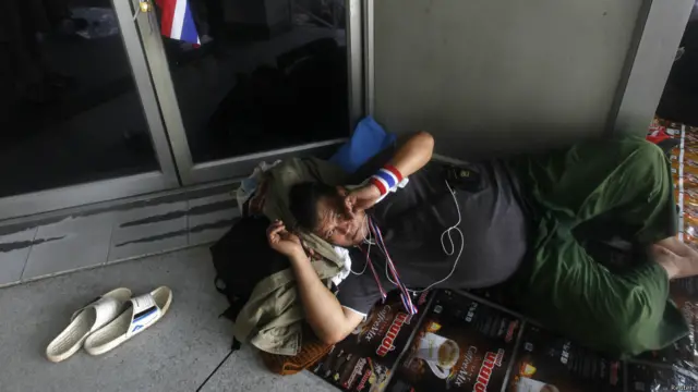 Seorang pengunjuk rasa 