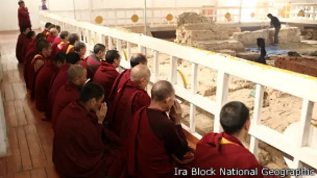 Templo budista en Lumbini