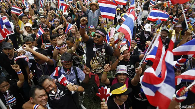Người biểu tình Thái Lan