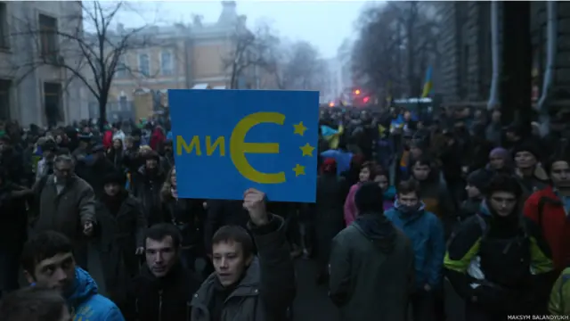 Евромайдан протесты Украина
