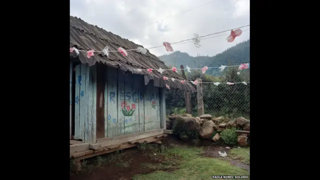 मैक्सिको के मोरेलिया के स्कूल की तस्वीर