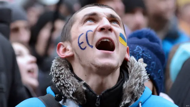 Евромайдан протесты Украина