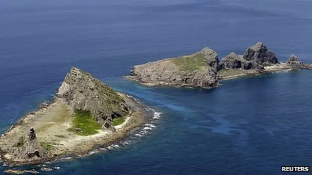 روابط چین و ژاپن اخیرا بر سر این جزایر با تنش همراه شده است