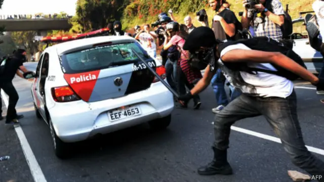 Протесты в Бразилии