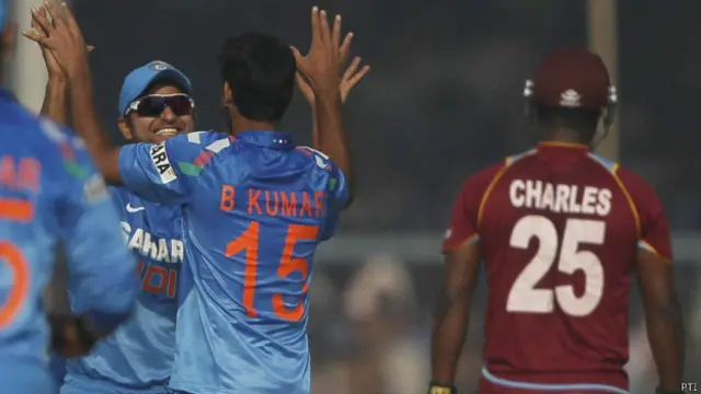 भारत-वेस्ट इंडीज़ तीसरा वन डे मैच