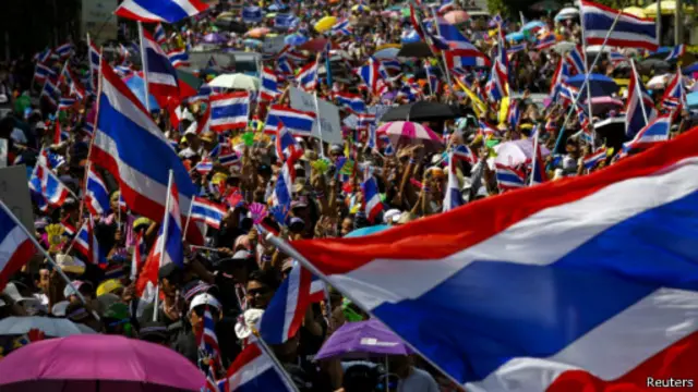 Protes di Thailand
