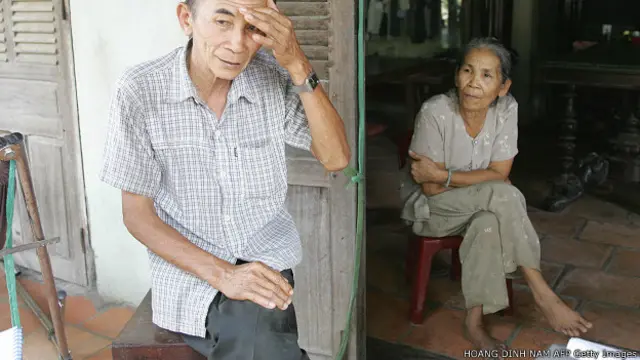 Người già ở Củ Chi, thành phố Hồ Chí Minh