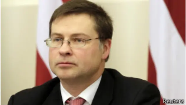 Премьер-министр Латвии Валдис Домбровскис