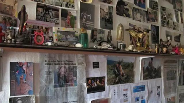 A casa de Marcos Rodríguez Pantoja (Foto: Laura Plitt/BBC)