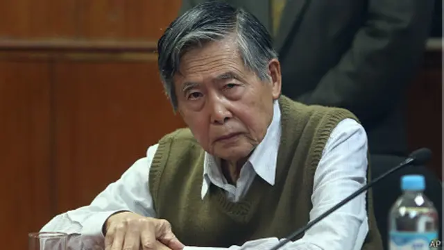 Ex presidente peruano Alberto Fujimori