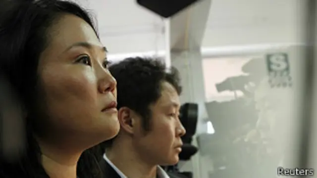 Keiko y Kenji Fujimori