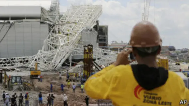 Acidente na Arena Corinthians