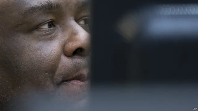 Jean-Pierre Bemba, ex-vice président congolais, à la CPI, le 27 novembre 2013.