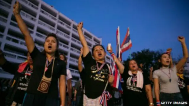 تشهد تايلاند مظاهرات لليوم الخامس على التوالي تطالب بإسقاط الحكومة 