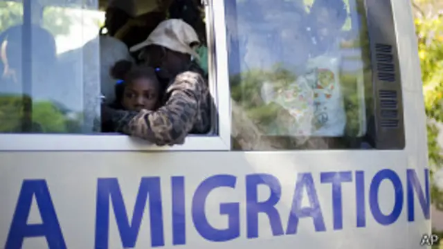 Deportados haitianos