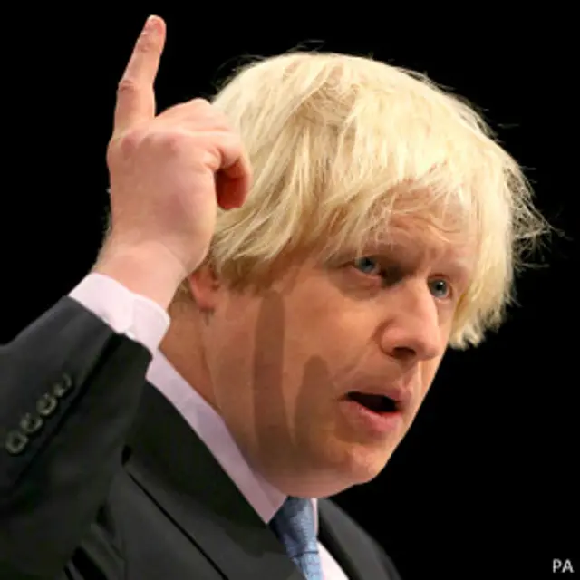 伦敦市长鲍里斯·约翰逊