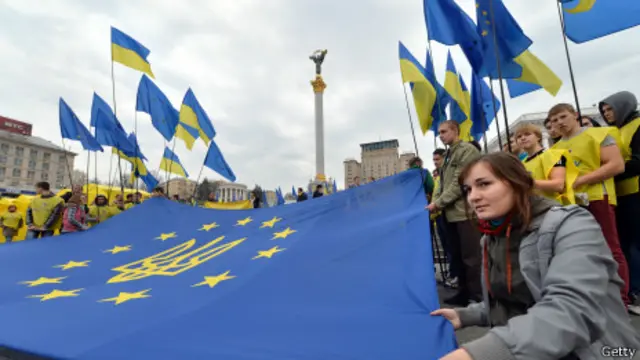 Протесты на Украине