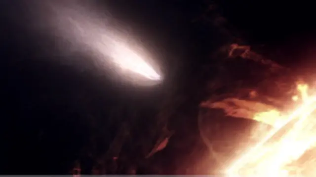 سائنسدانوں کا خیال تھا کہ آئسن ہفتوں تک آسمان میں دلکش نظارے کا باعث ہو سکتا تھا