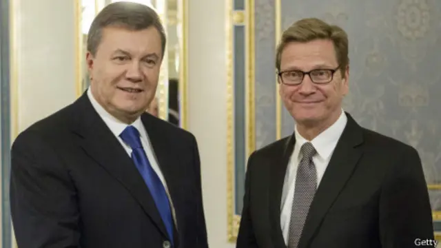 Янукович и Вестревелле