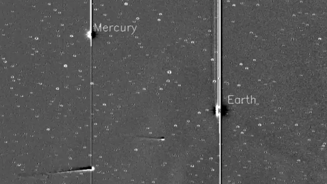 El cometa Ison en su paso junto al sol