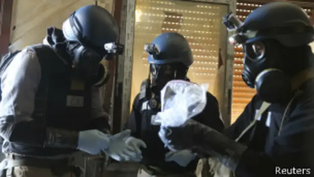 Эксперты ООН по химическому оружию