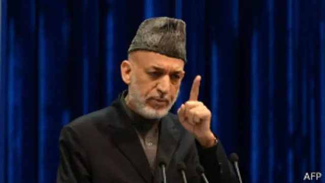 Presiden Hamid Karzai