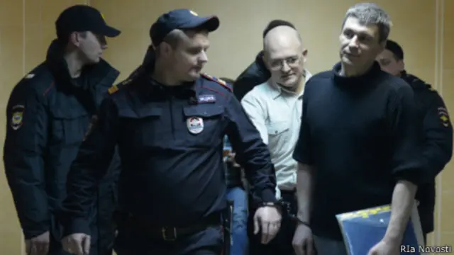 Сергей Кривов на суде