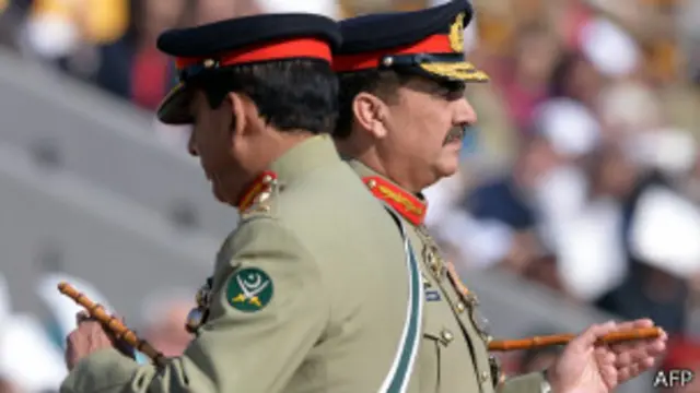 29 نومبر 2013 میں پاکستانی فوج کے نئے سربراہ جنرل راحیل شریف نے باضابطہ طور پر برّی فوج کی کمان سنبھالی تھی