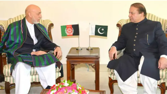 नवाज़ शरीफ, हामिद करज़ई