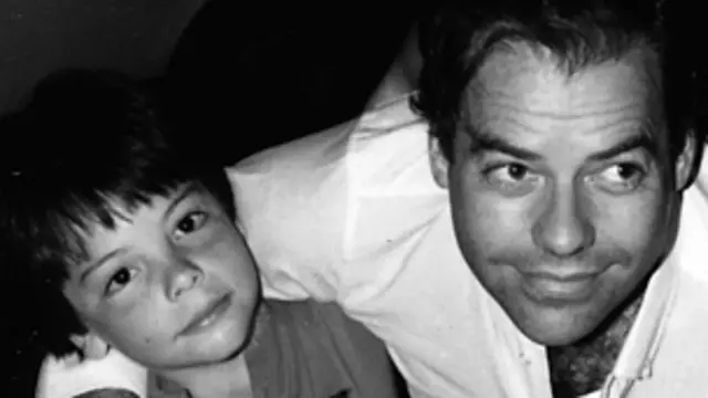 Federico Arellano con su padre, Gerardo. Foto: cortesía Federico Arellano