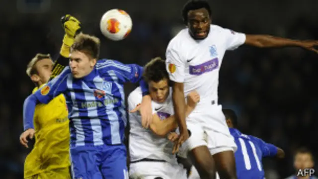 Поражение "Динамо" от бельгийцев уменьшило шансы киевлян на выход из группы