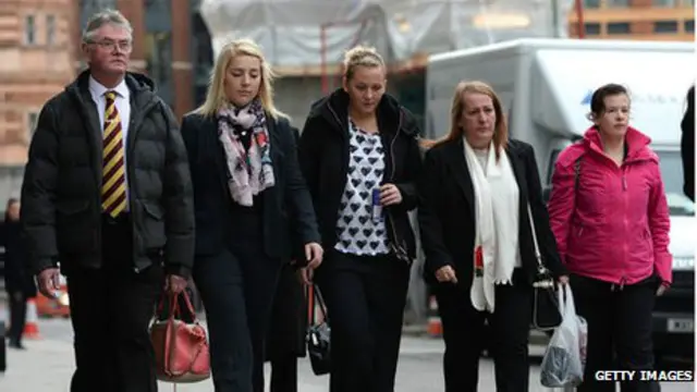 Члены семьи Ригби