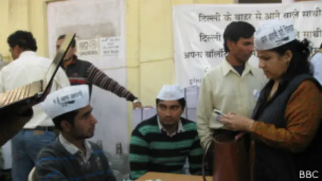 'आप' के कार्यकर्ता