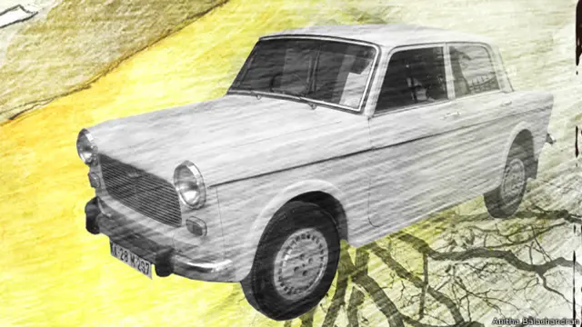 Girish Batra by Anitha Balachandran, गिरीश बत्रा, रेखांकन- अनीता बालचंद्रन