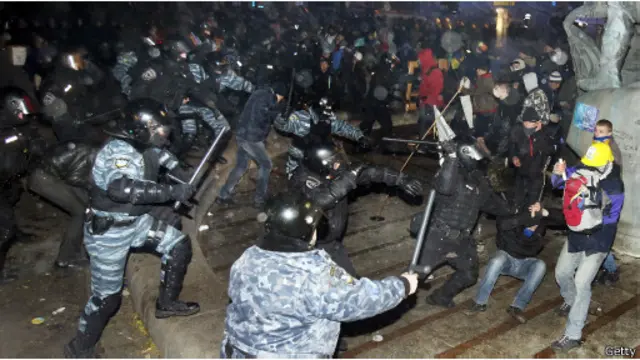 Розгін Євромайдану