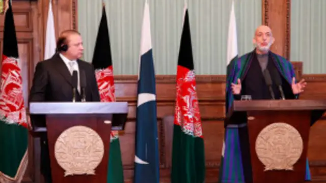 کرزی او شریف