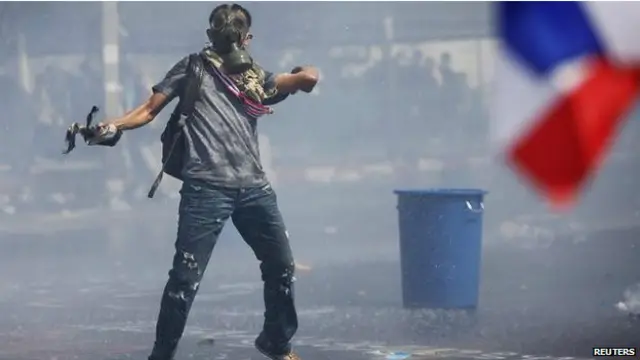 थाईलैंड, प्रदर्शनकारी