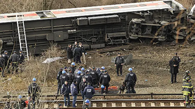 Hiện trường vụ trật đường ray