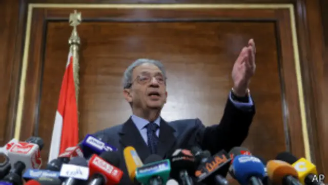 عمرو موسى رئيس لجنة تعديل الدستور