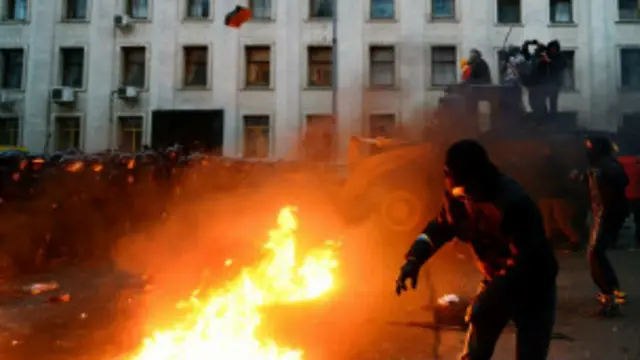 Protesto em Kiev (reuters)