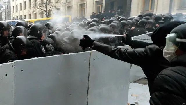  Сутички на Банковій