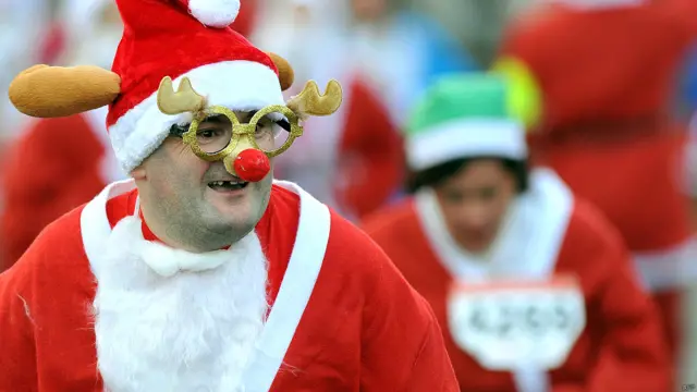 सैंटा डैश, लीवरपूल, इंग्लैंड