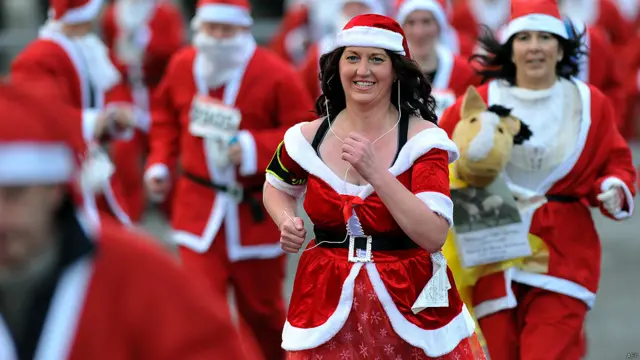 सैंटा डैश, लीवरपूल, इंग्लैंड