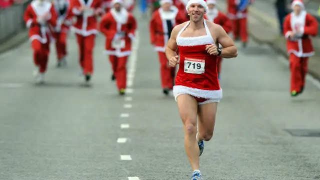 सैंटा डैश, लीवरपूल, इंग्लैंड