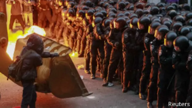 Евромайдан, протесты в Киеве