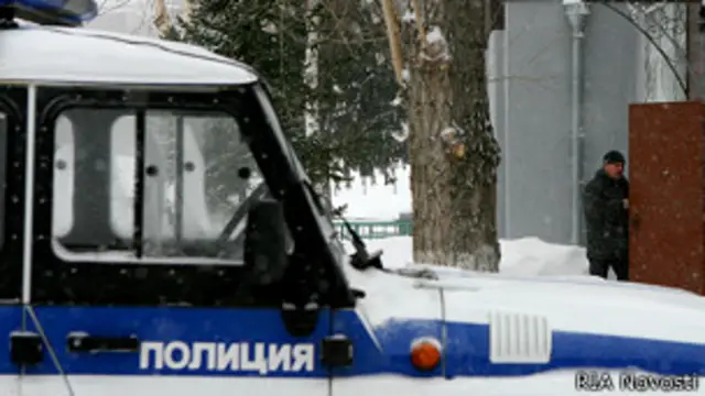 полицейский автомобиль в Казани