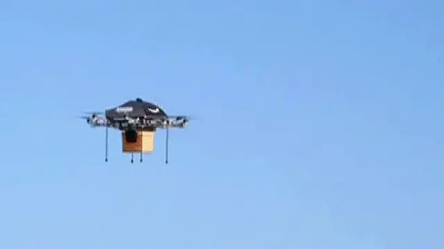 حال ہی میں انٹرنیٹ ویب سائٹ ایمزون نے ڈرون کو ڈلیوری کے لیے استعمال کرنے کا عندیہ دیا تھا