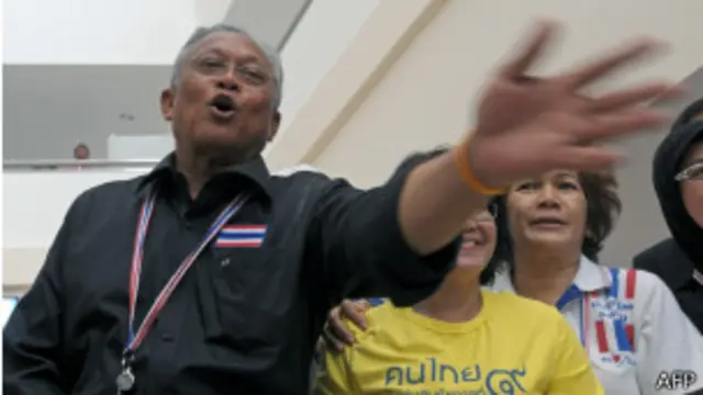 泰国反对派领袖素贴